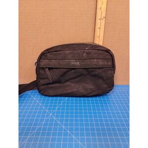 Targus California Black Crossbody Bag Purse Travel Shoulder Bag Orange‎ Interior